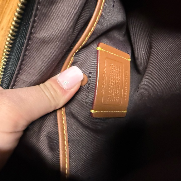 Coach Black Pebble Leather Crossbody - Picture 10 of 16